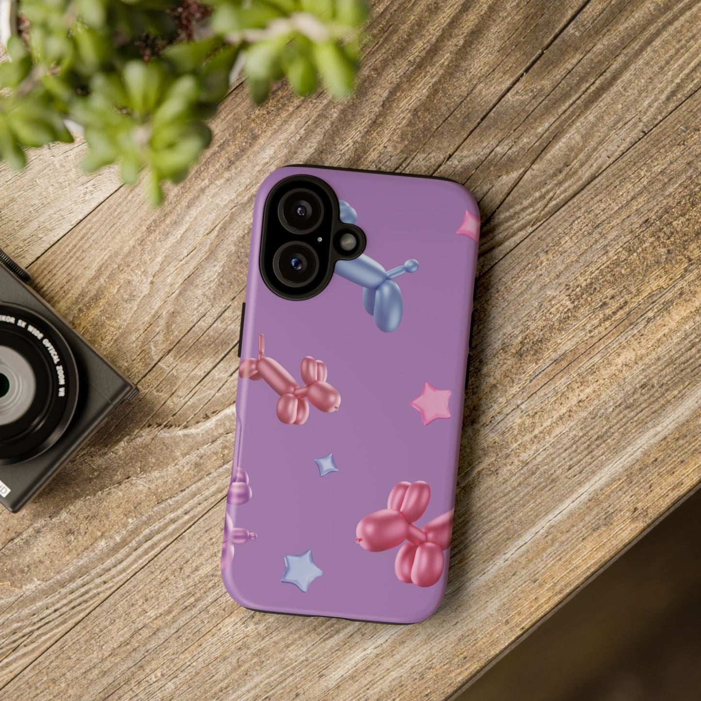 Playful Balloon Dog Phone Case - Tough Cases for Kids and Trendsetters