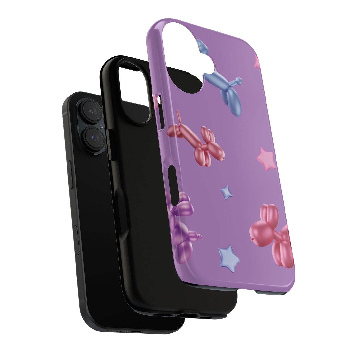 Playful Balloon Dog Phone Case - Tough Cases for Kids and Trendsetters