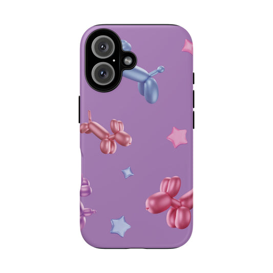 Playful Balloon Dog Phone Case - Tough Cases for Kids and Trendsetters