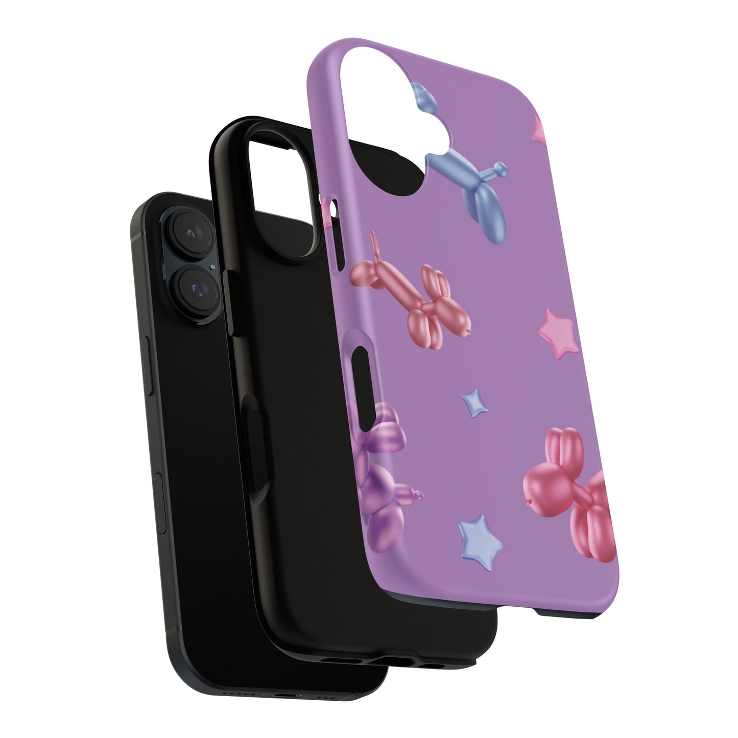 Playful Balloon Dog Phone Case - Tough Cases for Kids and Trendsetters