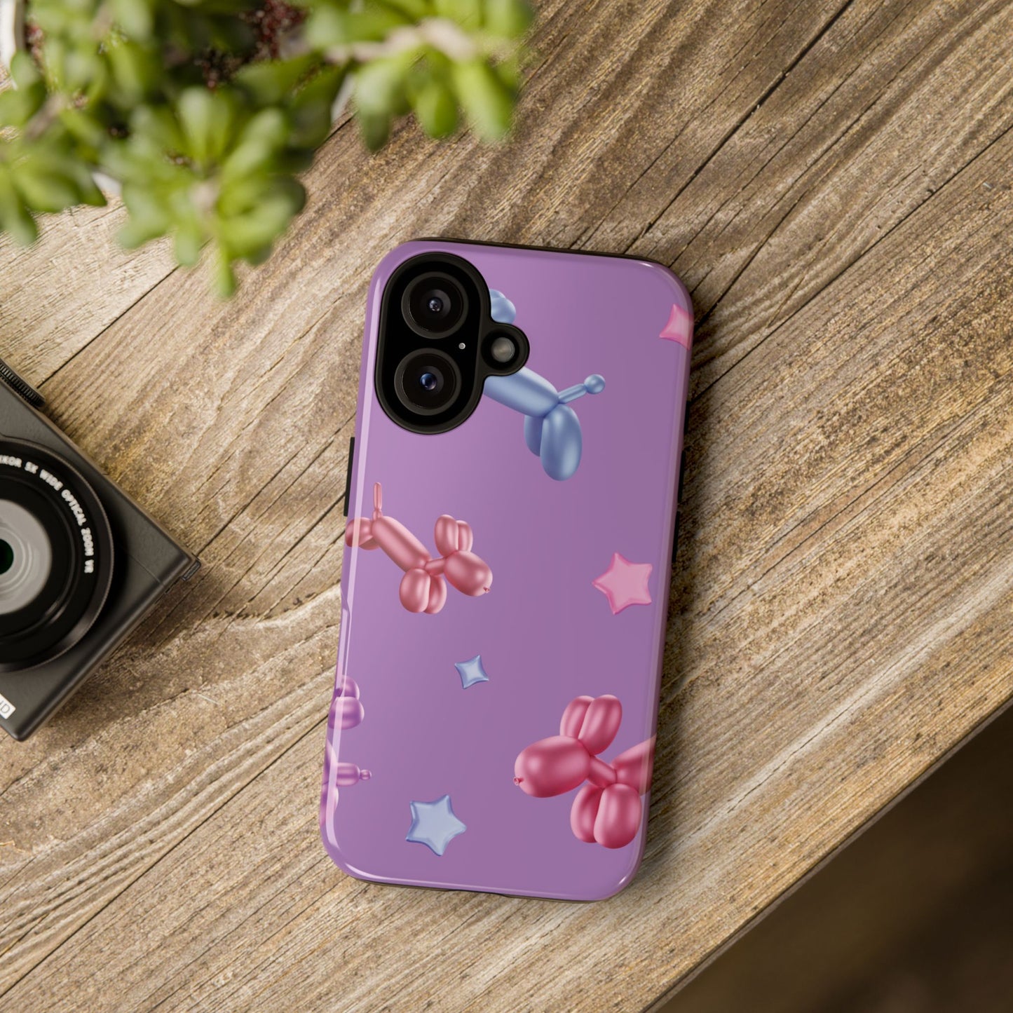 Playful Balloon Dog Phone Case - Tough Cases for Kids and Trendsetters